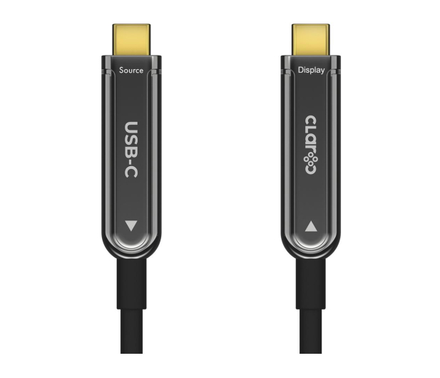 Claroc Kabel optyczny USB-C 4K@60Hz 10 m - 1181153 - zdjęcie